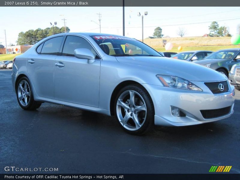Smoky Granite Mica / Black 2007 Lexus IS 250
