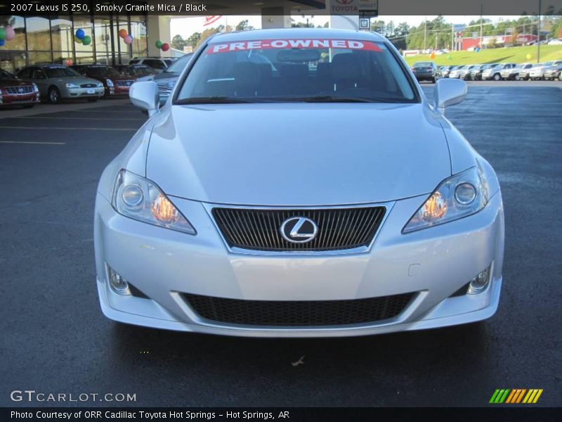 Smoky Granite Mica / Black 2007 Lexus IS 250