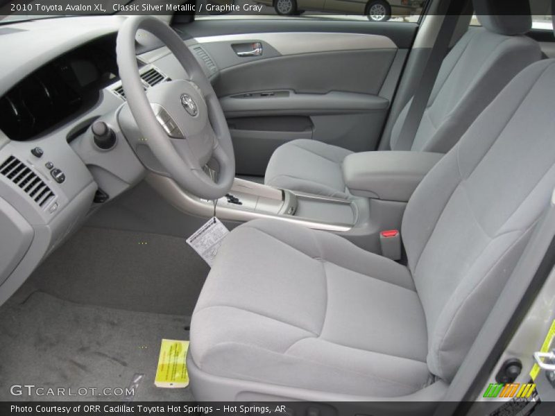 Classic Silver Metallic / Graphite Gray 2010 Toyota Avalon XL