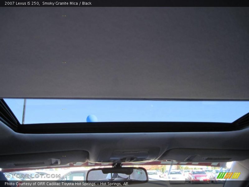 Smoky Granite Mica / Black 2007 Lexus IS 250