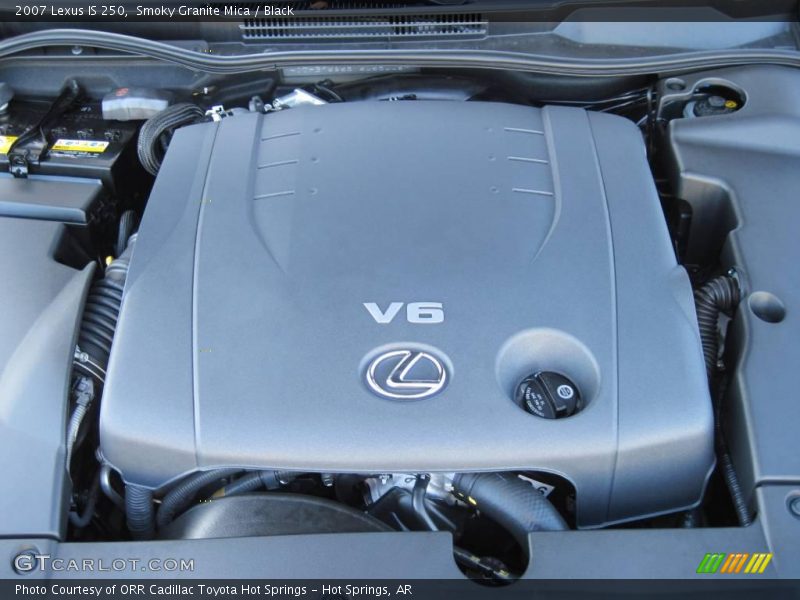 Smoky Granite Mica / Black 2007 Lexus IS 250