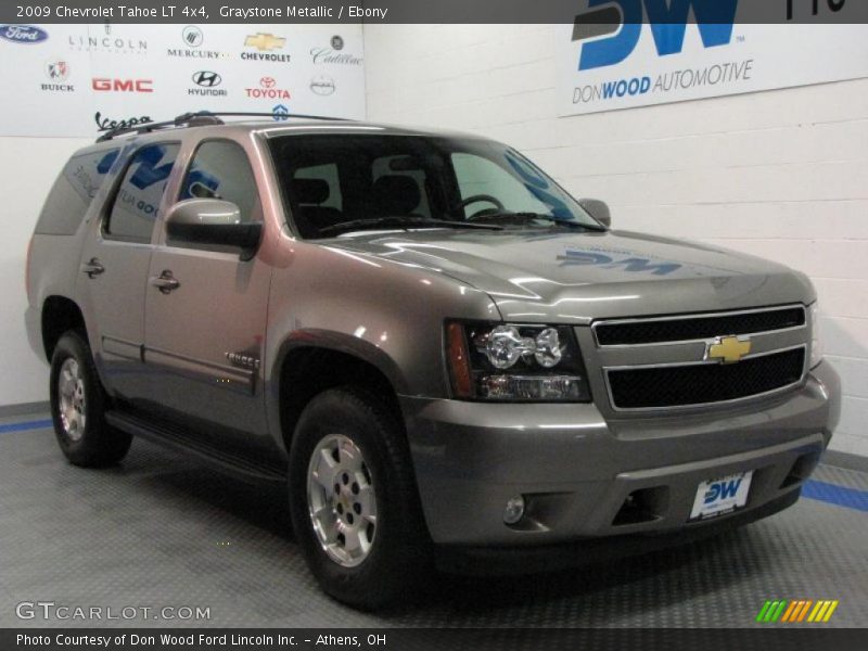Graystone Metallic / Ebony 2009 Chevrolet Tahoe LT 4x4