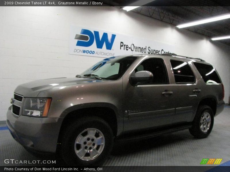 Graystone Metallic / Ebony 2009 Chevrolet Tahoe LT 4x4