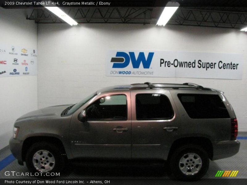 Graystone Metallic / Ebony 2009 Chevrolet Tahoe LT 4x4