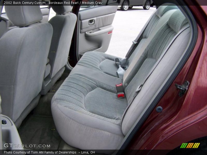 Bordeaux Red Pearl / Medium Gray 2002 Buick Century Custom
