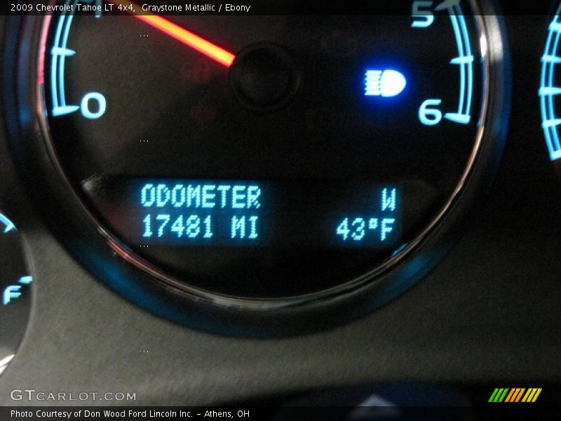 Graystone Metallic / Ebony 2009 Chevrolet Tahoe LT 4x4