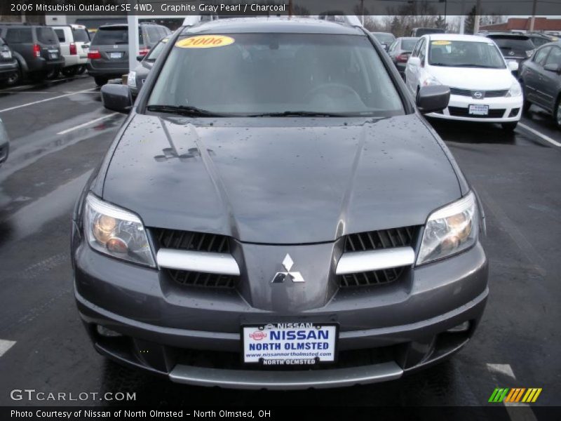 Graphite Gray Pearl / Charcoal 2006 Mitsubishi Outlander SE 4WD