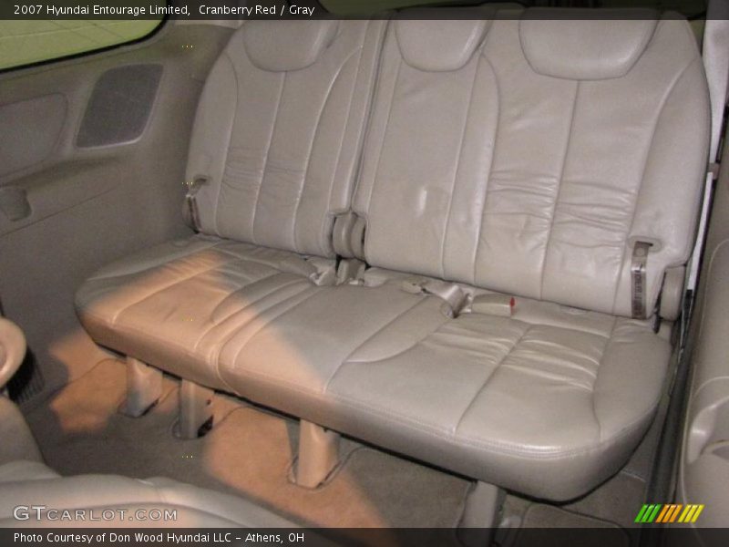 Cranberry Red / Gray 2007 Hyundai Entourage Limited