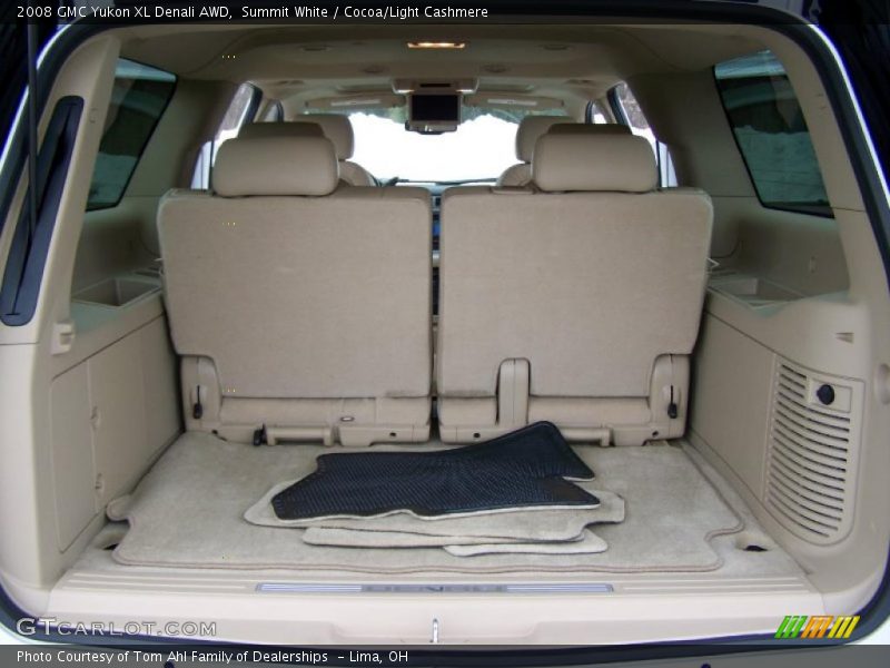 Summit White / Cocoa/Light Cashmere 2008 GMC Yukon XL Denali AWD