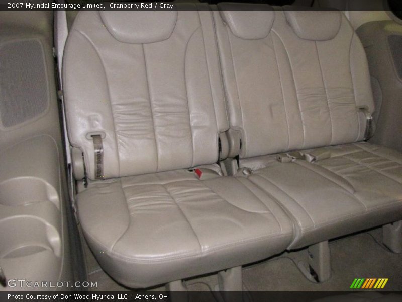 Cranberry Red / Gray 2007 Hyundai Entourage Limited