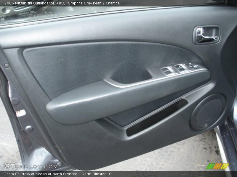 Graphite Gray Pearl / Charcoal 2006 Mitsubishi Outlander SE 4WD