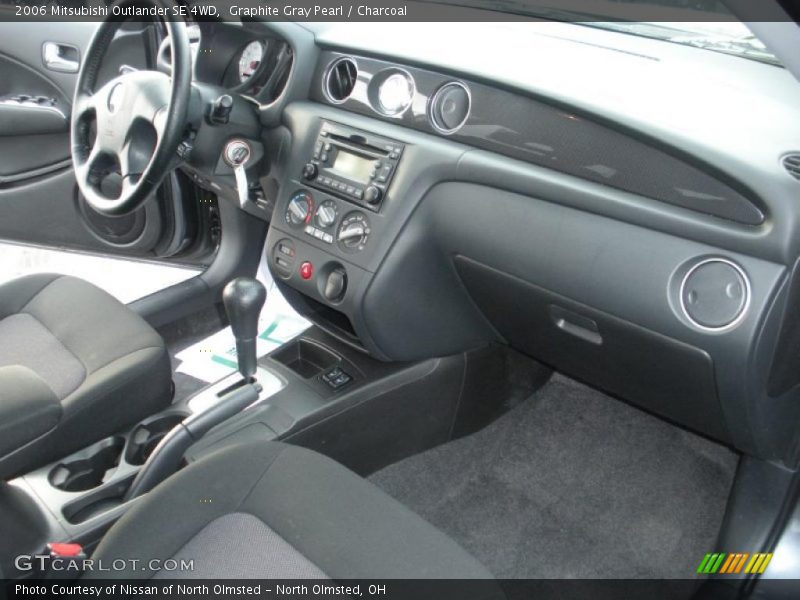 Graphite Gray Pearl / Charcoal 2006 Mitsubishi Outlander SE 4WD