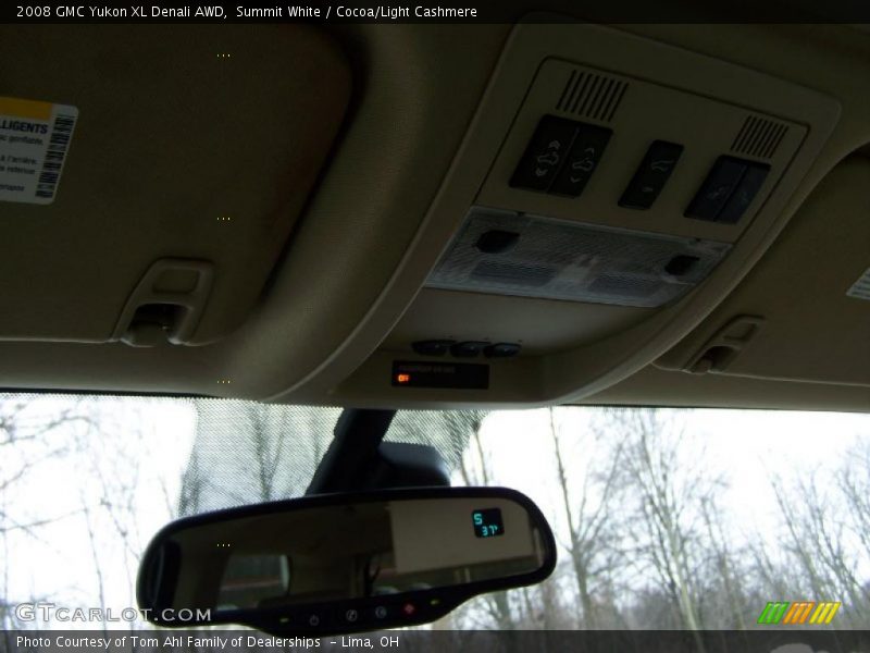 Summit White / Cocoa/Light Cashmere 2008 GMC Yukon XL Denali AWD