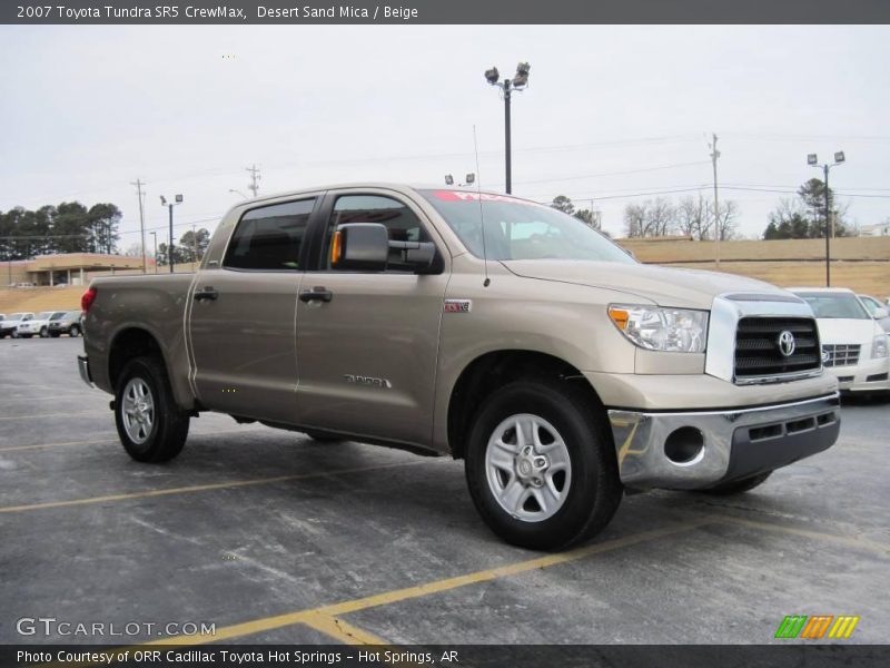 Desert Sand Mica / Beige 2007 Toyota Tundra SR5 CrewMax