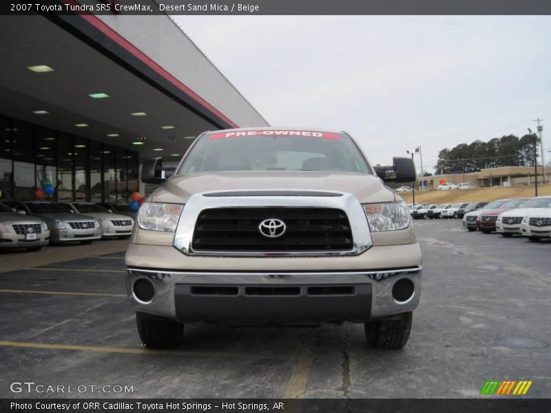 Desert Sand Mica / Beige 2007 Toyota Tundra SR5 CrewMax