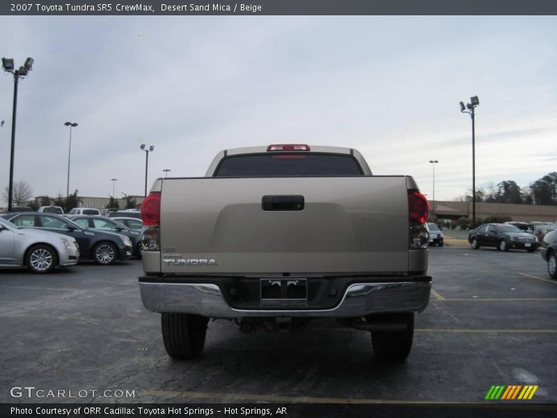 Desert Sand Mica / Beige 2007 Toyota Tundra SR5 CrewMax