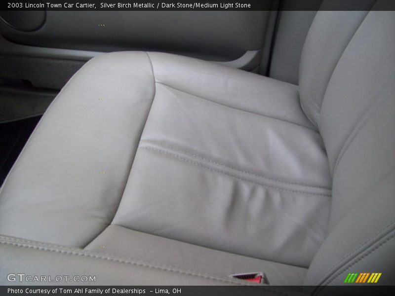Silver Birch Metallic / Dark Stone/Medium Light Stone 2003 Lincoln Town Car Cartier