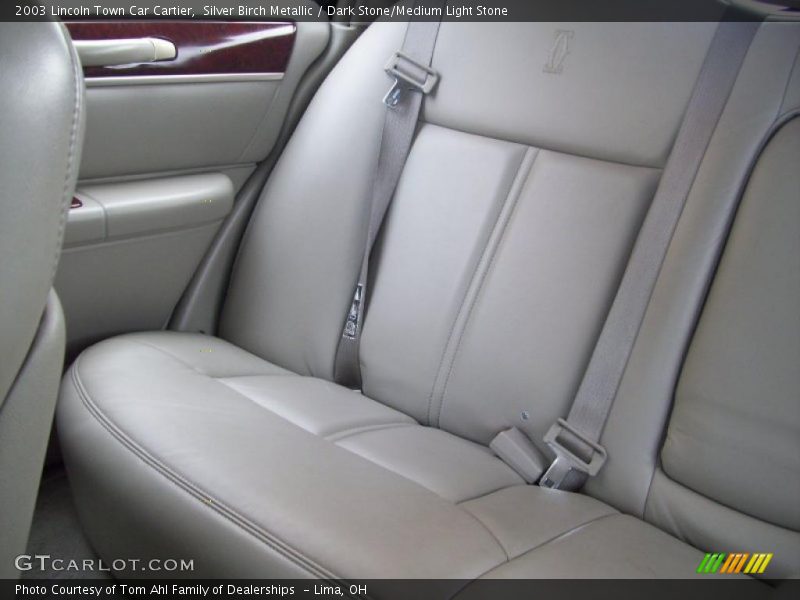 Silver Birch Metallic / Dark Stone/Medium Light Stone 2003 Lincoln Town Car Cartier