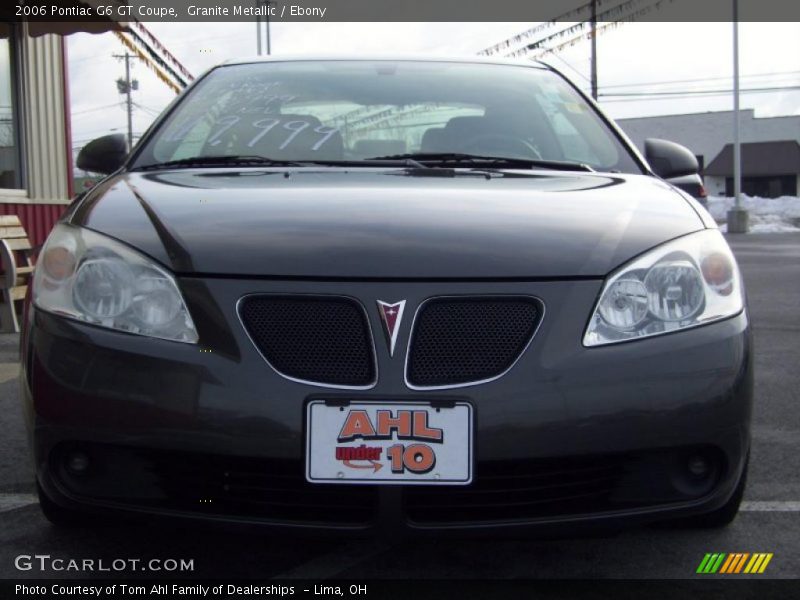 Granite Metallic / Ebony 2006 Pontiac G6 GT Coupe