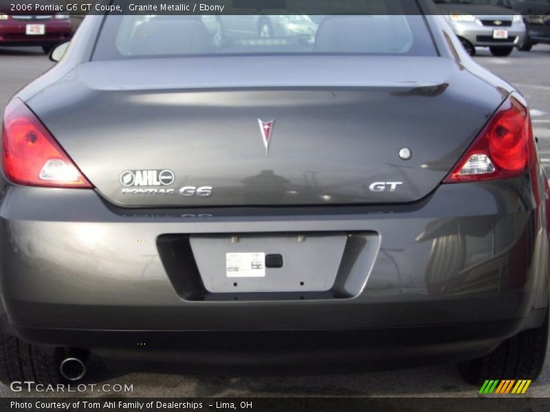 Granite Metallic / Ebony 2006 Pontiac G6 GT Coupe