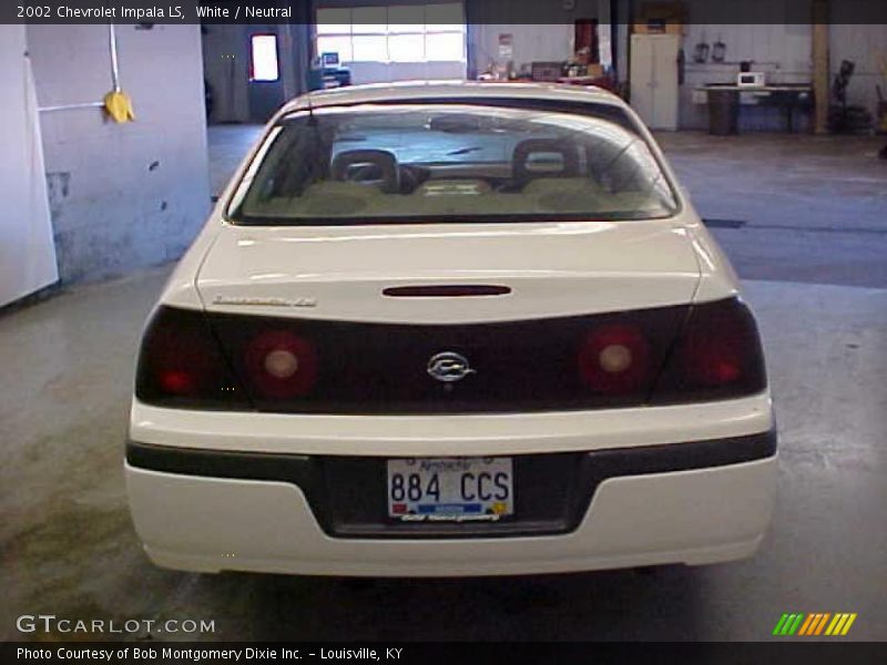 White / Neutral 2002 Chevrolet Impala LS