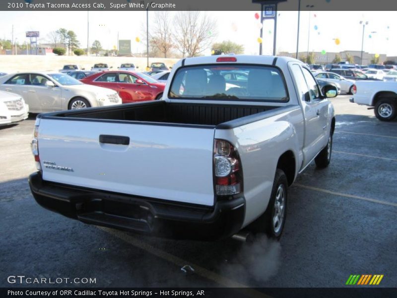 Super White / Graphite 2010 Toyota Tacoma Access Cab