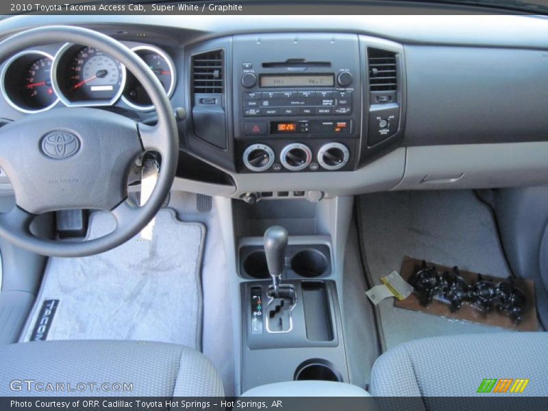 Super White / Graphite 2010 Toyota Tacoma Access Cab