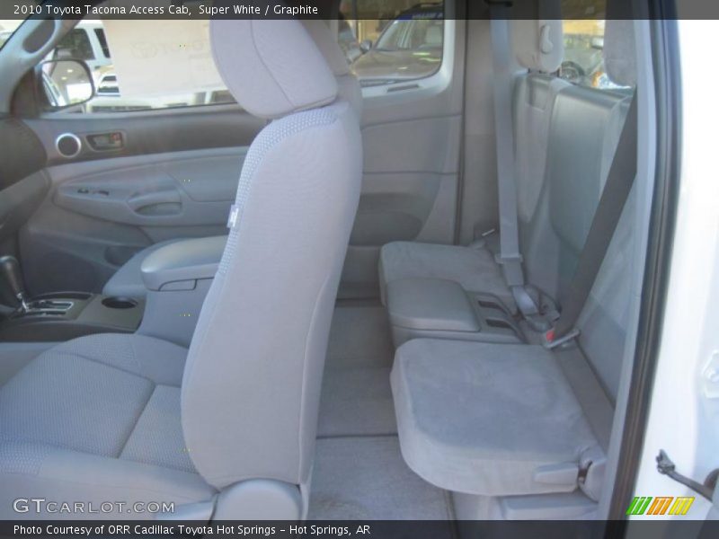 Super White / Graphite 2010 Toyota Tacoma Access Cab