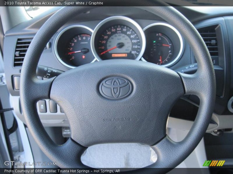 Super White / Graphite 2010 Toyota Tacoma Access Cab