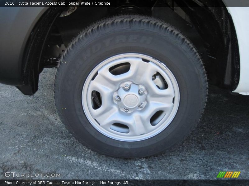 Super White / Graphite 2010 Toyota Tacoma Access Cab