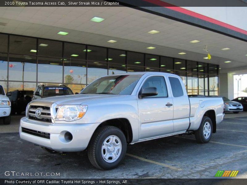 Silver Streak Mica / Graphite 2010 Toyota Tacoma Access Cab