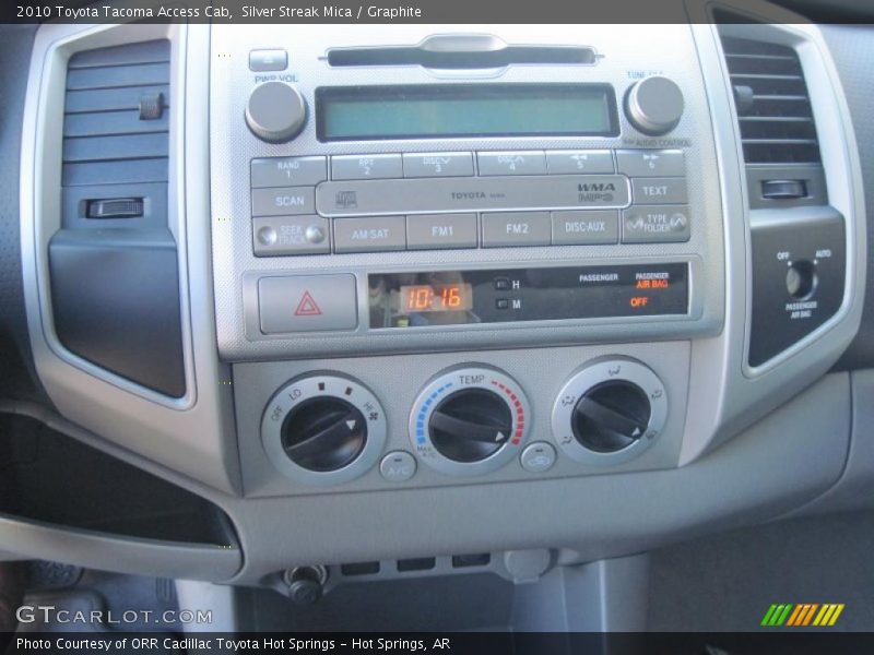 Silver Streak Mica / Graphite 2010 Toyota Tacoma Access Cab