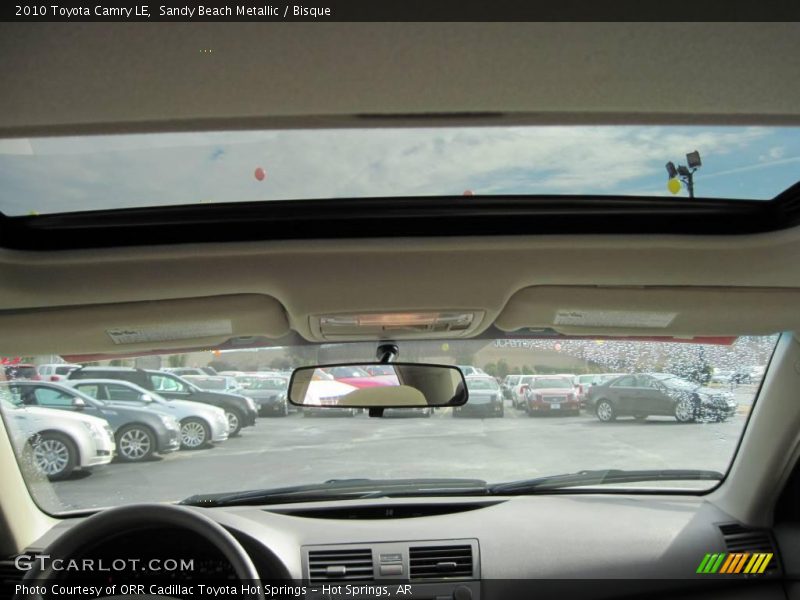 Sandy Beach Metallic / Bisque 2010 Toyota Camry LE