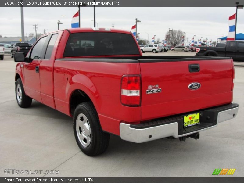 Bright Red / Medium/Dark Flint 2006 Ford F150 XLT SuperCab