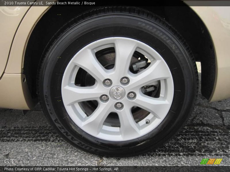 Sandy Beach Metallic / Bisque 2010 Toyota Camry LE