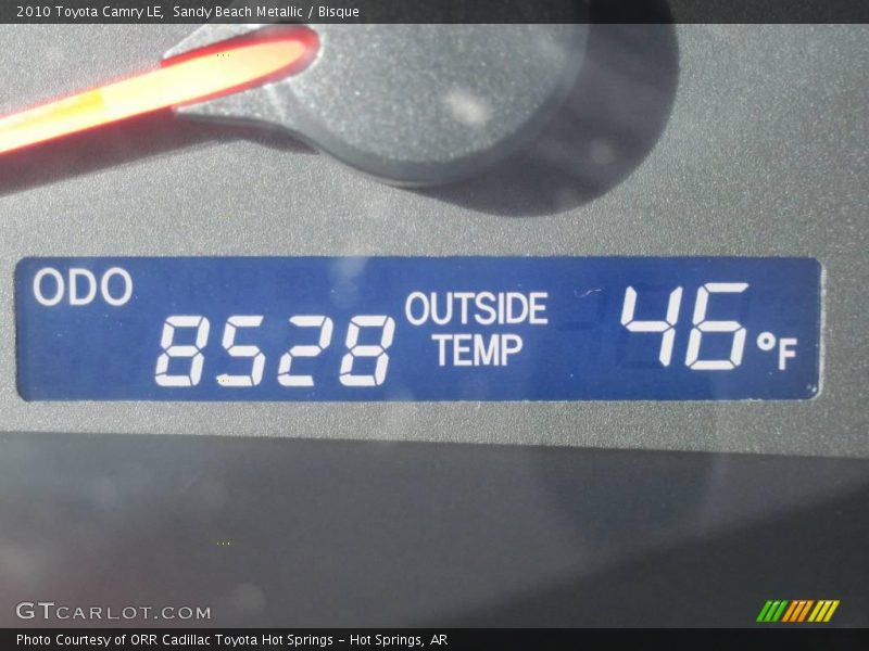 Sandy Beach Metallic / Bisque 2010 Toyota Camry LE