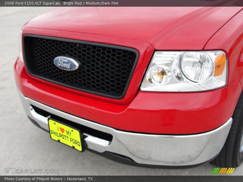 Bright Red / Medium/Dark Flint 2006 Ford F150 XLT SuperCab