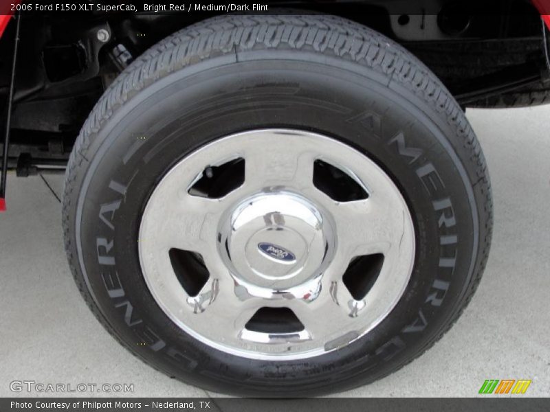 Bright Red / Medium/Dark Flint 2006 Ford F150 XLT SuperCab