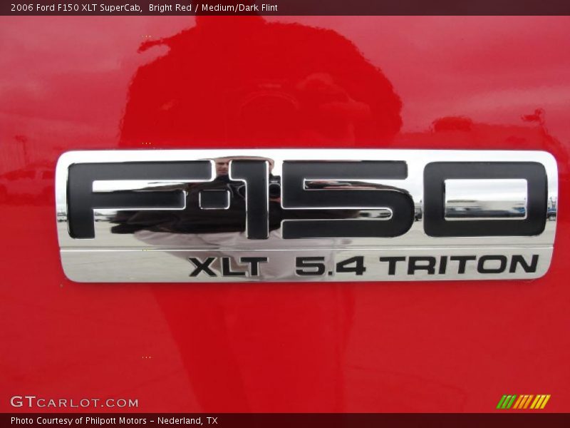 Bright Red / Medium/Dark Flint 2006 Ford F150 XLT SuperCab