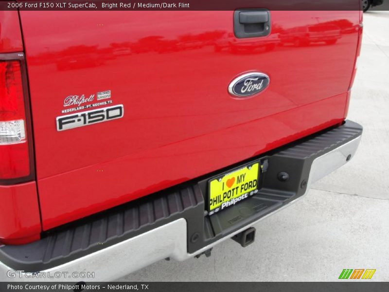 Bright Red / Medium/Dark Flint 2006 Ford F150 XLT SuperCab