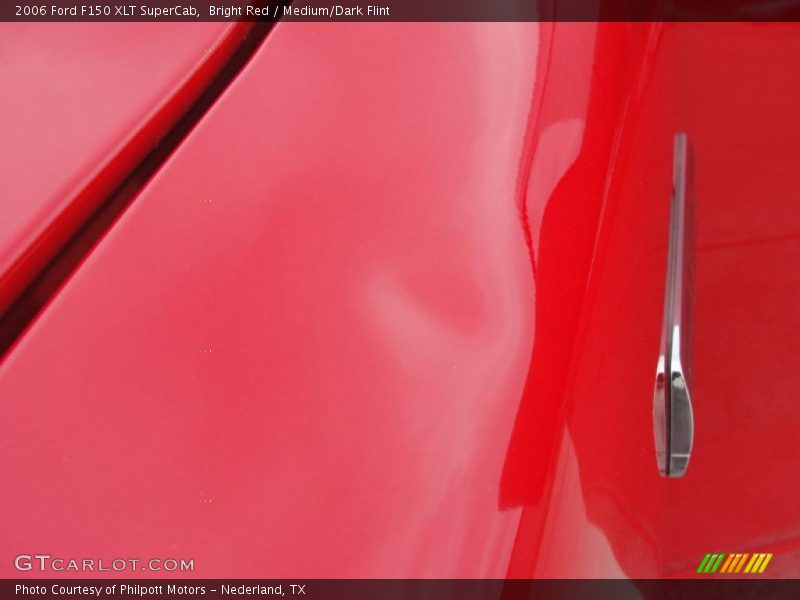 Bright Red / Medium/Dark Flint 2006 Ford F150 XLT SuperCab