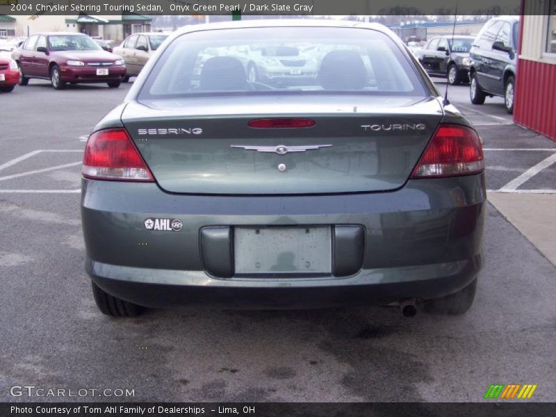 Onyx Green Pearl / Dark Slate Gray 2004 Chrysler Sebring Touring Sedan