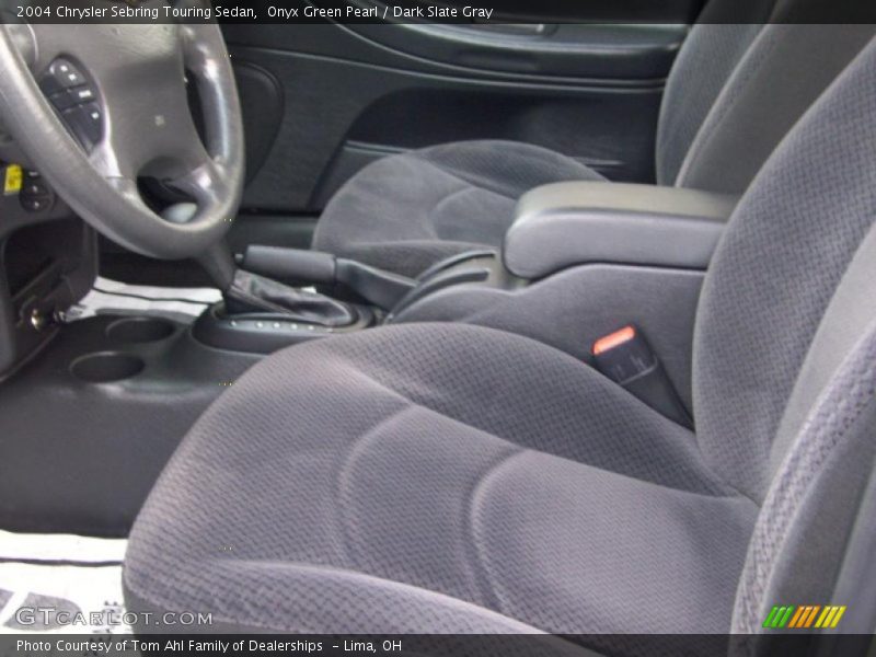 Onyx Green Pearl / Dark Slate Gray 2004 Chrysler Sebring Touring Sedan