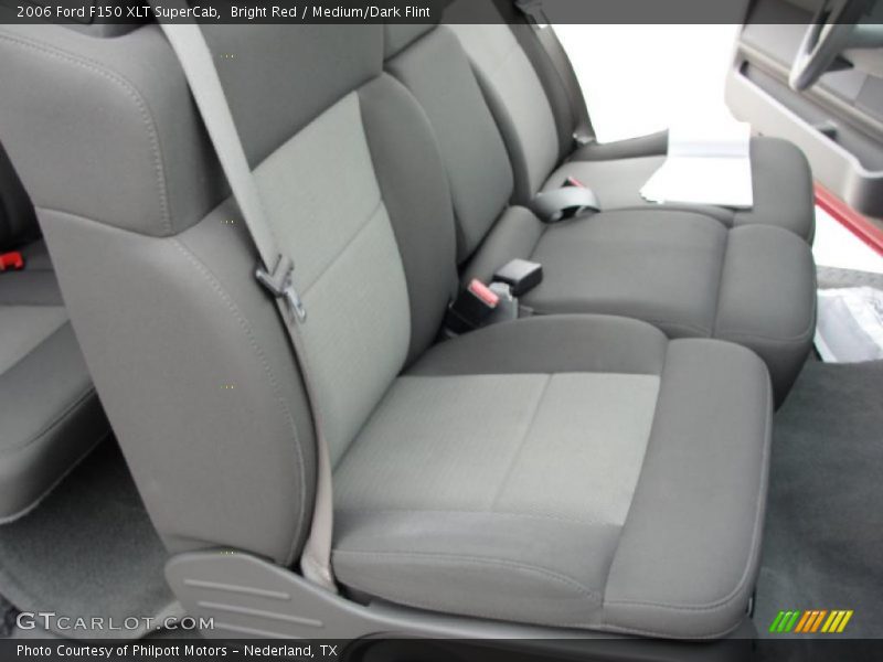 Bright Red / Medium/Dark Flint 2006 Ford F150 XLT SuperCab