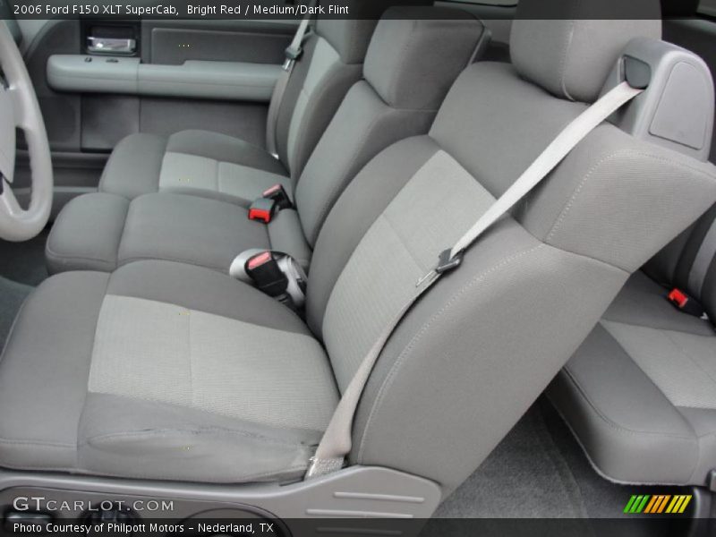 Bright Red / Medium/Dark Flint 2006 Ford F150 XLT SuperCab