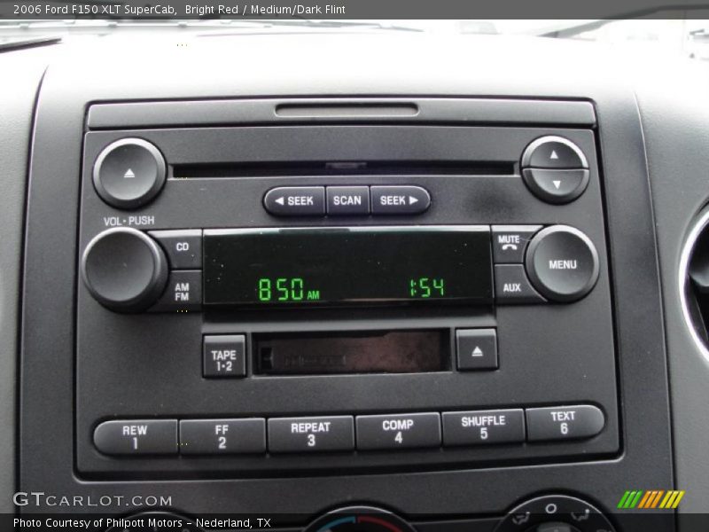 Bright Red / Medium/Dark Flint 2006 Ford F150 XLT SuperCab