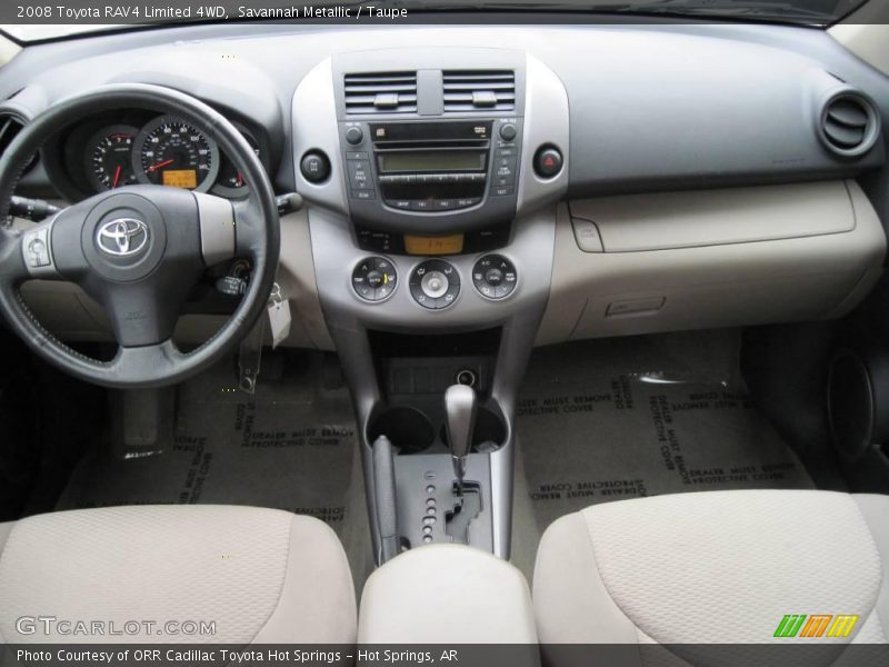 Savannah Metallic / Taupe 2008 Toyota RAV4 Limited 4WD