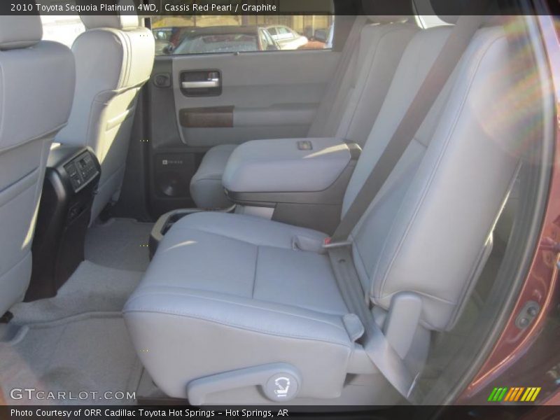 Cassis Red Pearl / Graphite 2010 Toyota Sequoia Platinum 4WD