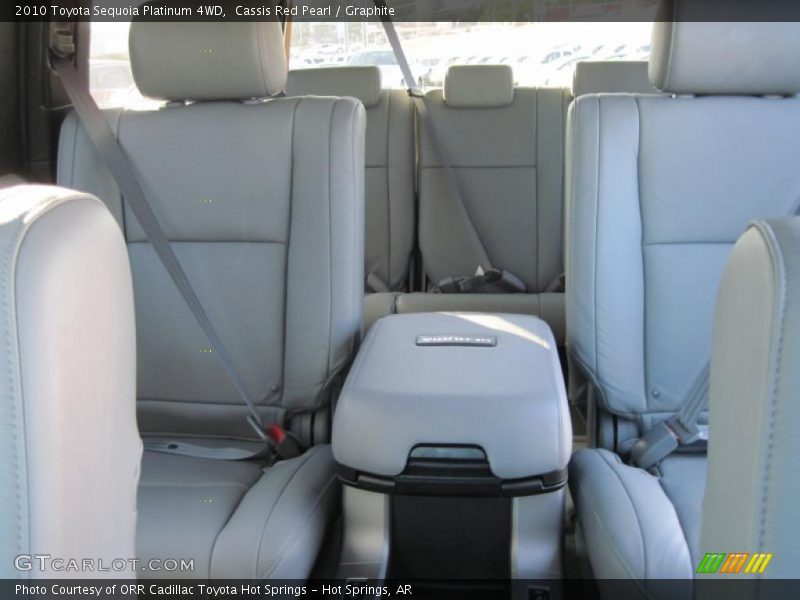 Cassis Red Pearl / Graphite 2010 Toyota Sequoia Platinum 4WD