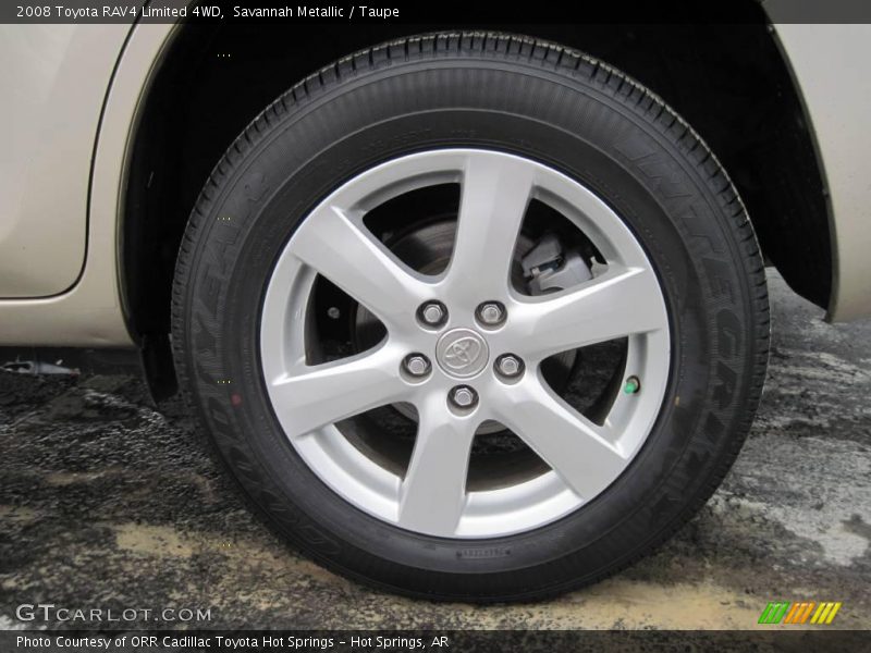 Savannah Metallic / Taupe 2008 Toyota RAV4 Limited 4WD